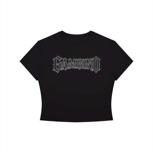 GAMBINO X Women's Crewneck Crop T-Shirt