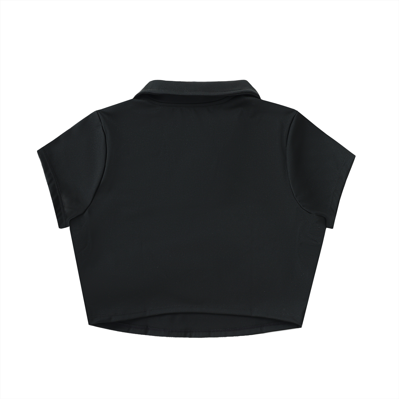 OG V-Neck Lapel Crop Top