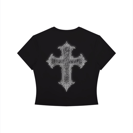 GAMBINO X Women's Crewneck Crop T-Shirt