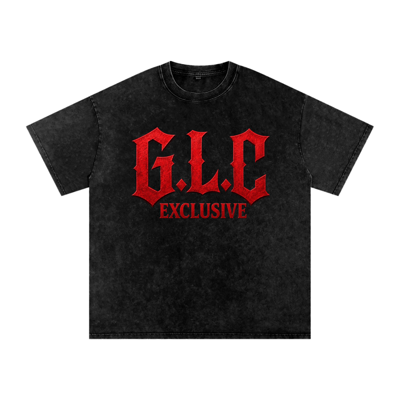 GAMBINO LIFESTYLE CHICAGO Snow Washed Oversized Cotton T-Shirt