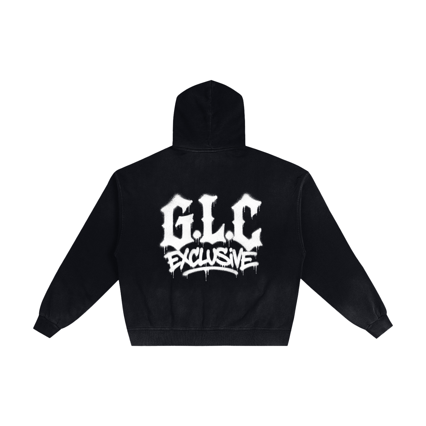 Hand-Frayed Sunfade Zip Hoodie